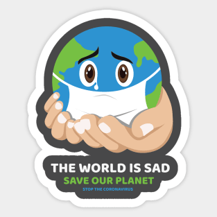 Poor earth Sticker